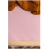 Sensillo Deluxe Sheet for Cot Mattress 120x60cm 100% Cotton Pink SILLO-22092