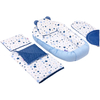 Jukki Baby Nest Cocoon Φωλιά Για Βρέφη 100x55 Διπλής Όψης Σετ 5 τχμ Milky Way Minky