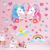 Wall Stickers For Kids Room Unicorn Rainbow