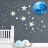 1086 pieces Glow-in-the-dark wall stickers for kids' rooms starry sky