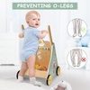 XDH Wooden Activity Walker 12+ months 36.8L x 35.6W x 55.9H cm
