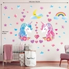 Wall Stickers For Kids Room Unicorn Rainbow
