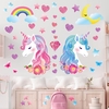 Wall Stickers For Kids Room Unicorn Rainbow