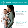 Infantino Flip 4-in-1 Baby Carrier | Ergonomic, Stylish & Adjustable Grey