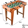 XL Wooden Football Table Game 18 Players 69 x 37 x 65 cm