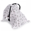 Cangaroo Car Seat Cover White Feathers 3800146268282