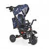 Byox Pluto Folding Tricycle with Swivel Seat & Accessories Blue 3800146231286