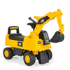 Moni CAT Excavator Ride On 662 Περπατούρα κίτρινο 3800146231323