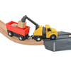 Tooky Toys Construction Yard Train Set TH682 6972633373315