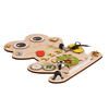 Moni Montessori wooden board Frog 3800146224578