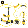 Byox Scooter Lamborghini 2in1 yellow 3800146228590