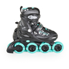 Byox Dazzle Πατίνια Inline Quad Αυξομειούμενα Rollers πετρόλ