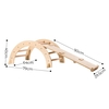 Moni Ξύλινη Αψίδα Αναρρίχησης Montessori με ράμπα Pikler - PH13G032 3801005601271