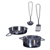 Moni Wooden Play Kitchen (with 4 cookware) 7251 3801005600762