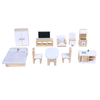 Moni Sarah Doll House(11 Furniture + 4pcs Soft Accessories) - 8301 3801005600809