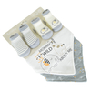 Cangaroo Baby set 2 pcs. bibs and 2 pcs. socks Tummy grey 3800146271527