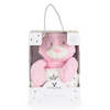 Cangaroo Baby Blanket 90/75 cm with stuffed toy Rory Bear pink 3800146271688
