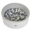 Moni Γκρίζα πισίνα με 200 τεμάχια μπάλες 5.5cm - BP02-5 3801005601837