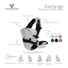 Cangaroo Baby carrier Carry go beige BB003M 3800146270759