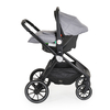 Cangaroo Christiano baby stroller 3 in 1 grey 3800146236458