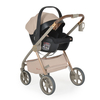 Cangaroo Unique  3 σε 1 Καροτσάκι μωρού 0-22kg  macadamia μπεζ 3800146236854