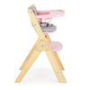 Cangaroo Wooden high chair Caramel pink 3801005152780