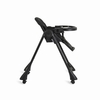 Moni Rico High Chair – 7 Heights, Double Tray, Reclining Back Black