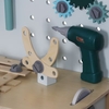 Moni Toys Ξύλινος Πάγκος Εργασίας – Παιδικό Σετ Εργαλείων με Πίνακα, EN 71 W03D234 3801005602087
