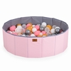 Moni Melo Αναδιπλούμενη μπαλοπισίνα (90 μπάλες) ροζ 3801005602247
