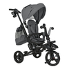 BEBE STARS ΠΟΔΗΛΑΤΑΚΙ ΤΡΙΚΥΚΛΟ 360° AVIATOR 5 IN 1 GREY 819-186 (Δωρο 2 Φωτα Led)