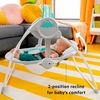 Bright Starts Whimsical Wild Automatic Baby Swing with 6 Melodies and Toys 0+m