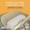 Mother Nurture Baby Basket Mattress 67 x 30 x 4cm White