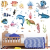 DIY Αυτοκόλλητα Τοίχου Για Παιδικό Δωμάτιο Dolphin Sea