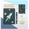 A little lovely company Σετ γραφικής ύλης 3 τμχ Space STSESP13