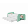 Παιδικό Κρεβάτι Miki 2 in 1 με Συρτάρι & 2η θέση ύπνου 160 x 80 cm + Δώρο 2 Στρώματα - Animal Trip