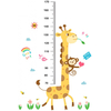 Αυτοκόλλητα Τοίχου με Υψομετρητή 70cm - 170cm Για Παιδικό Δωμάτιο Monkey Giraffe X001ACJABP