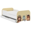 Παιδικό Κρεβάτι Miki 160 x 80 cm με Συρτάρι + Δώρο Στρώμα - Indian Safari