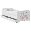 Miki Toddler Children Kids Bed Including Mattress + Drawer 160x80 - Lovely Friends