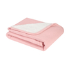 Kikka Boo Knitted sherpa cotton blanket Dream Big Pink 31103010046