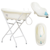 Cangaroo Bubble Baby Bather 3 in 1 90 x 43 εκ. with Stand Thermometer Cases - Light Blue