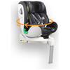 Cangaroo Commodore 0-36 kg Isofix Παιδικό Κάθισμα Αυτοκινήτου 360 ° περιστροφή Black 3801005150267 (ΔΩΡΟ προστασία καθίσματος)