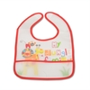 Moni Funny Snack 1001 Waterproof Bib with Pocket - Red (3800146259983)