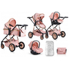 Cangaroo Midas 3 σε 1 Ολοκληρωμένο Σύστημα Μεταφοράς Pink 3800146235819