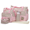 Σετ Τσάντες Αλλαξιέρες Cangaroo Stella Με Θήκη Για Μπιμπερό - Ροζ 3800146261672