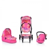 Cangaroo Verena 3 in 1 Reversible Doll Stroller 3800146267599