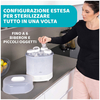 Chicco Steril Natural 3 σε 1 Aποστειρωτής Μπιμπερό & Αξεσουάρ 00007391100000 NEW