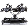 Chipolino Racer 4 in 1 Musical baby walker Black White PRRC02101BW
