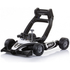Chipolino Racer 4 in 1 Musical baby walker Black White PRRC02101BW