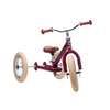 Trybike 2 in 1 Τρίκυκλο που μετατρέπεται σε ποδήλατο ισορροπίας Vintage Κόκκινο Ματ