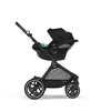 Cybex EOS Lux BLK 2 in 1 Πολυκαρότσι Moon Black 522003825